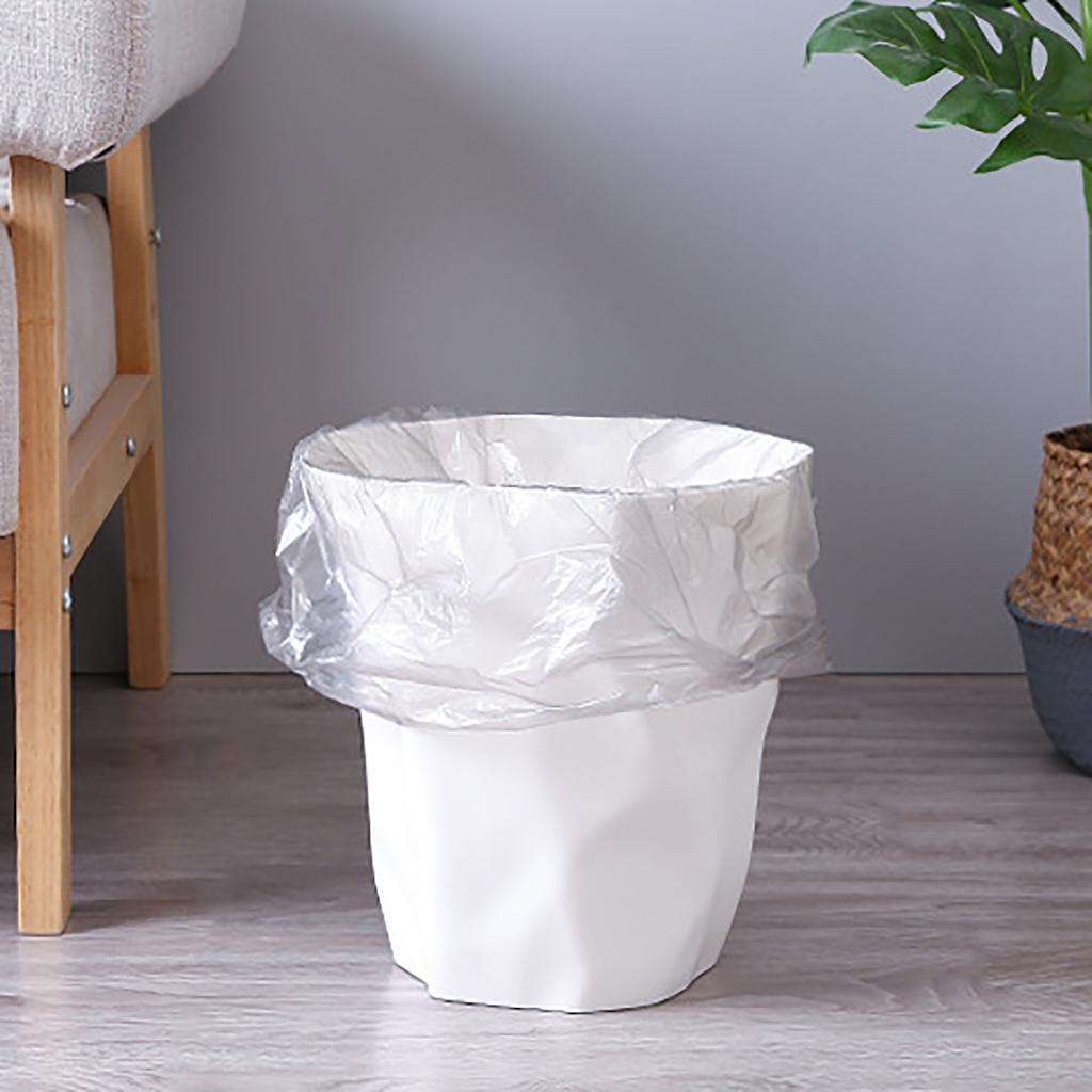 Round Garbage Container Bin Large Capacity Trash Bin Can Wastebasket for Household Bathroom