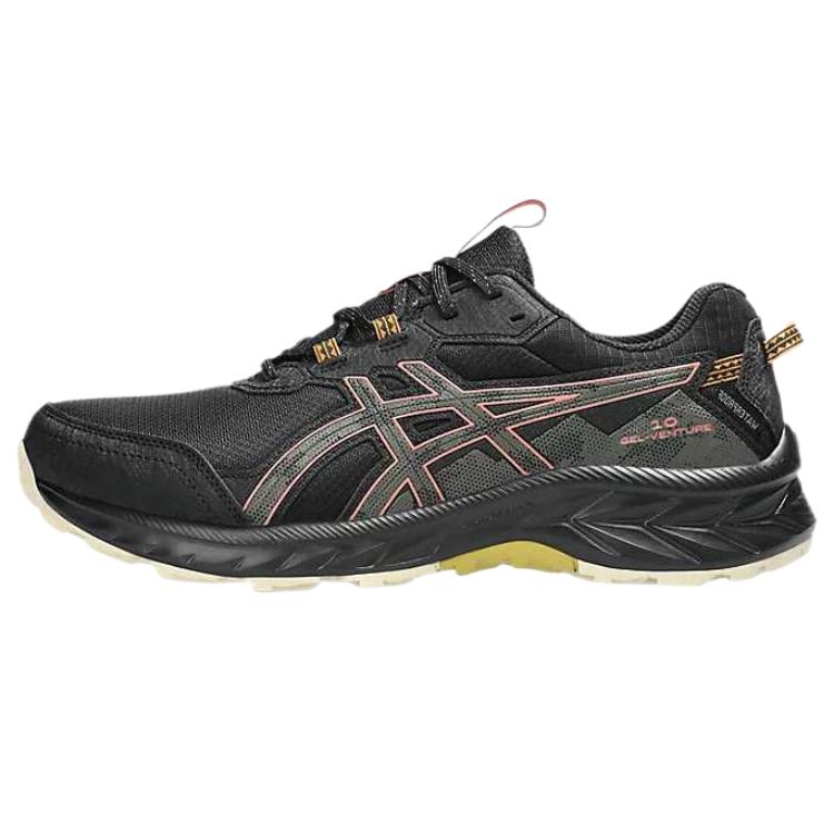 Asics Gel-Venture 10 Comfortable Fashion Trendy Minimalist Cushioning Low-Top Running Shoes Women Running Shoes Black 1012B760-002