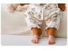 Quilted Baby Sleeping Bag with Removable Sleeves for Autumn/Winter, Split-Leg Design, Anti-Kick, Class A Warmth