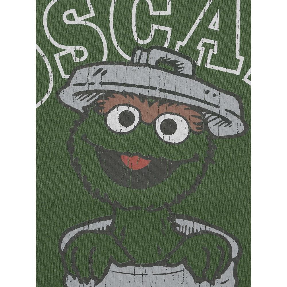 Gu By Uniqlo Sweat Tee  5 Sleeve  Sesame Street