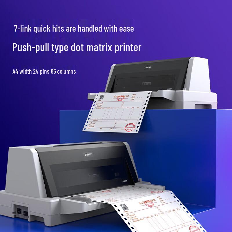 Deli DL-625K Flatbed Dot Matrix Printer