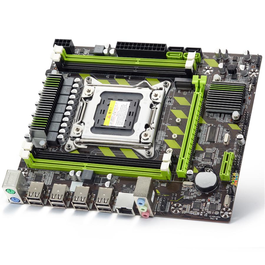 X79G X79 Motherboard LGA 2011 USB2.0 SATA3 Support REG ECC Memory And Xeon E5 P