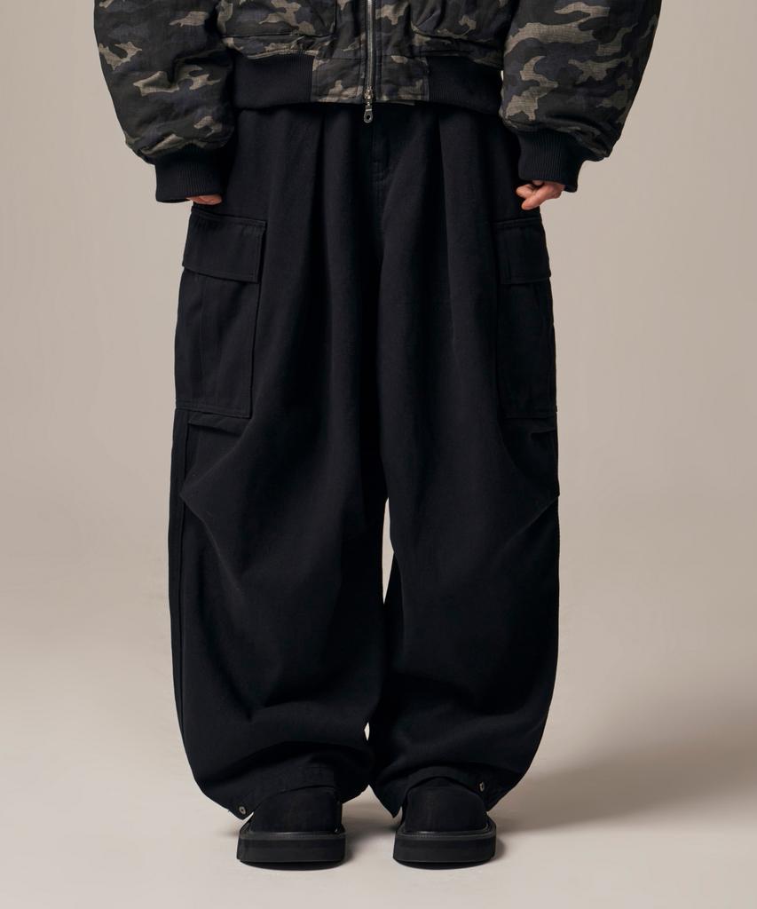 IDWS Titan Cargo Balloon Pants Black