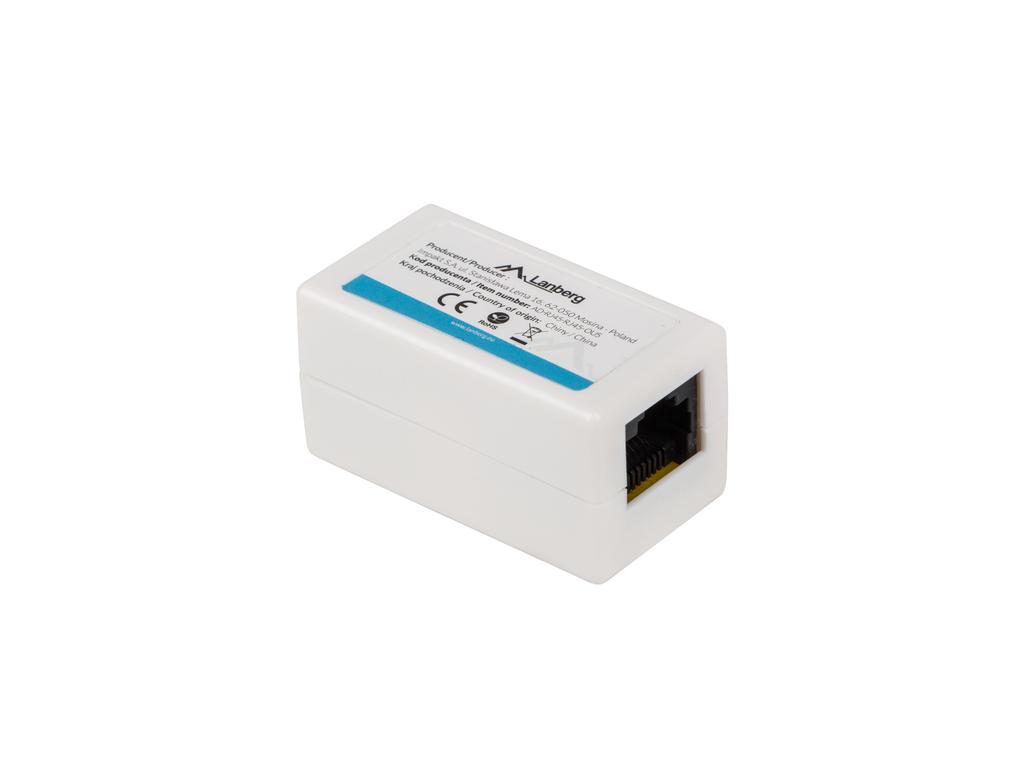 Adapter złączka sieciowa beczka 2xrj45 kat.6