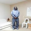 Kanye-Style High-Street Samt-Hoodie & Sweatpants Set für Männer & Frauen