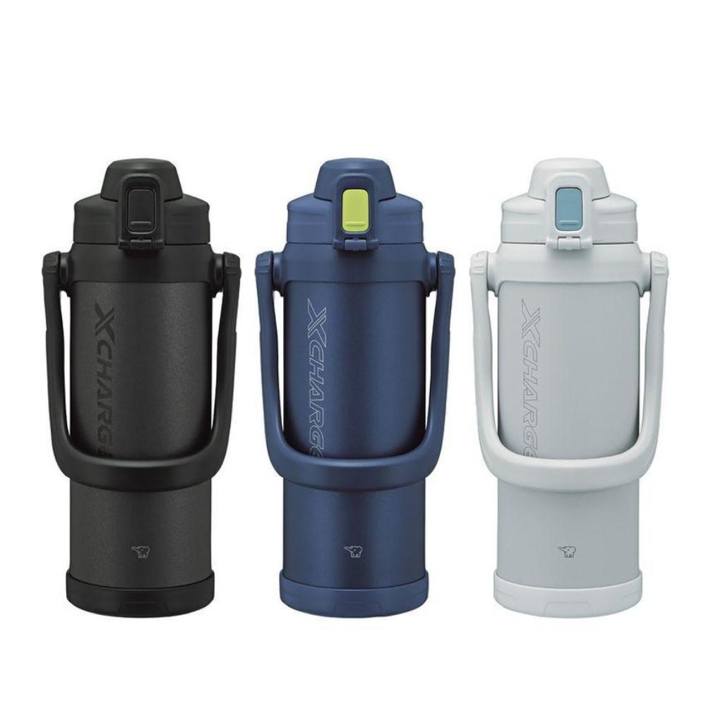 Zojirushi Mahobin Stainless Cool Bottle  Black  Navy  Gray 2060ml