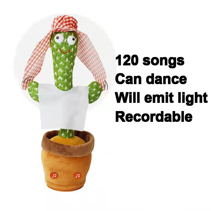 

Говорящая танцующая игрушка-кактус