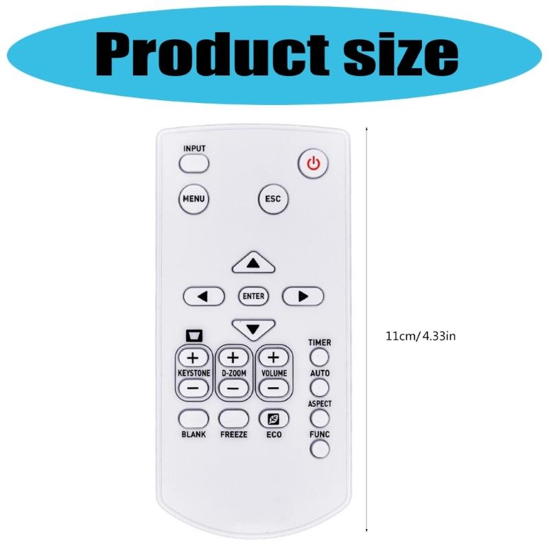User Friendly ABS Remotes Control for Projectors YT140 YT151 XJV1 XJV2 Not Require Setups Sensitive Remotes Controller