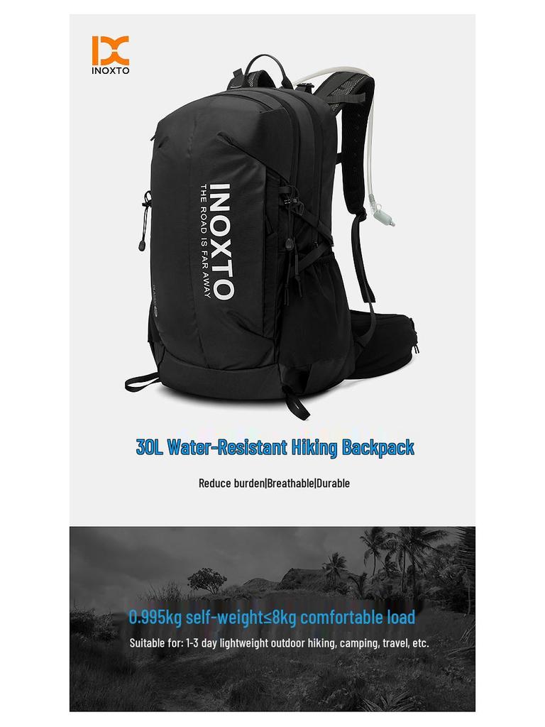 INOXTO Eagle 30L Outdoor Backpack – Large Capacity Hiking, Mountaineering & Camping Bag with Hydration Features