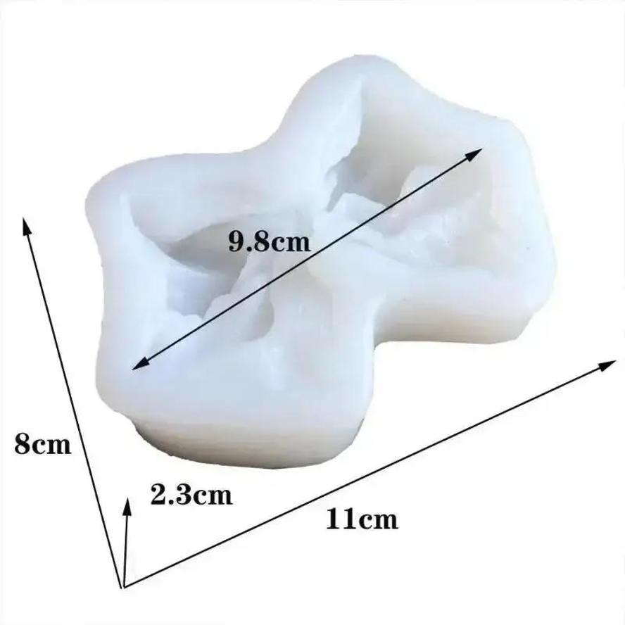 

1 Pcs Creative Handmade Bow Tie Liquid Silicone DIY Crystal Epoxy Resin Mold Baby Soap Mold Accessories Supplies