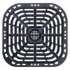 2 Pack Food Safe Air Fryer Plate Replacement Grill Pan Air Fryer Tray Metal Material for Instants Vortex 6QT Air Fryers