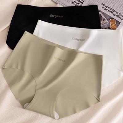 Yoga Fitness Nahtlose Slips Damen Slips 7A Antibakterieller Schritt Mittelteil Unterwäsche