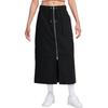 Low Waist Solid Color Mid-Length Casual Skirt Women Skirts Black HF9463-010
