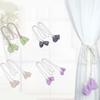 2PCS Minimalist Curtain Tieback Elegant Curtain Buckle Trendy Curtains Tie Rope  Home Decor