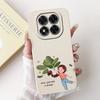 For Xiaomi Redmi Note 14 Pro 5G Case Fashion Painted Soft Silicone Back Cover on Xiaomi Redmi Note 14 Pro Plus Note14 Pro+ Shell