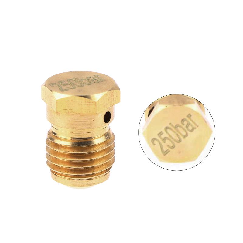 1PC HPA Compressed Air CO2 Tank Regulator Valve Safty Disk Disc With 3/8-24UNF Thread For 1.8K/3K/5K/7.5K/250Bar Cylinder Bottle