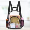 Studentenrucksack Transparent Durchsichtig Großes Fassungsvermögen Glatter Reißverschluss PVC Schultasche für die Schule