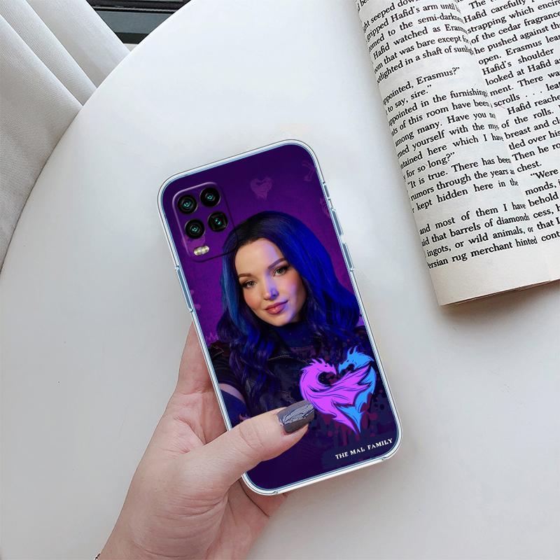 Descendants Transparent Phone Case for Samsung Galaxy A04 A04S A14 A23 A34 A54 M23 M33 M52 M53