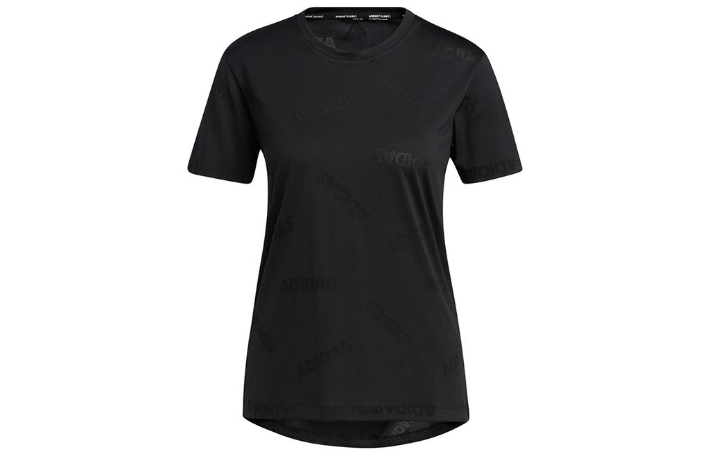 Adidas AEROKNIT T Shirt Women's Black GQ9428