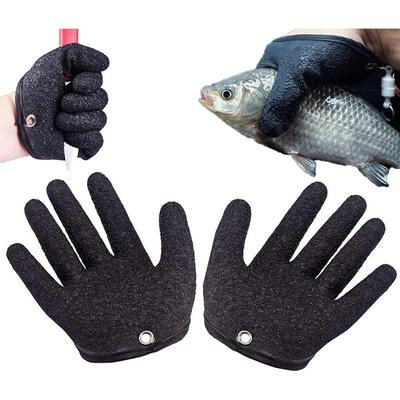1ks Rybářské rukavice,Rukavice Fisherman Catch Fish Protiskluzové Rybářské rukavice Chrání ruku před propíchnutím, Rukavice na čištění ryb