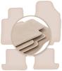 PREMIUM beige Fußmatten für: Nissan Micra K12 CC Cabrio 2003-2010