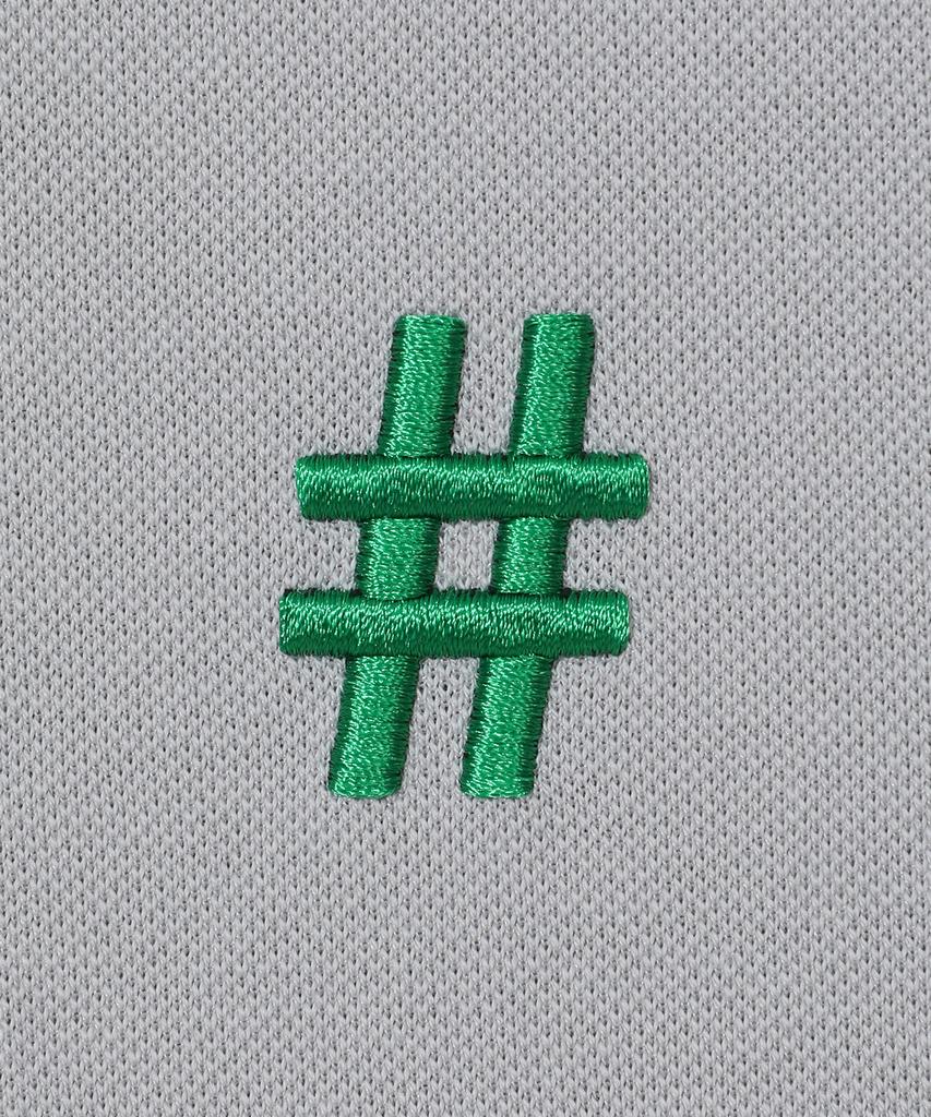 BEENTRILL Green Label Comfort Fit Pique Polo Shirt (Light Grey)
