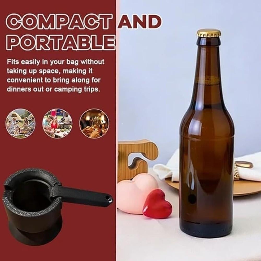 3D Printed Lever Beer Bottle Opener Portable Jar Remover Bottle Cap Launcher  Outdoor