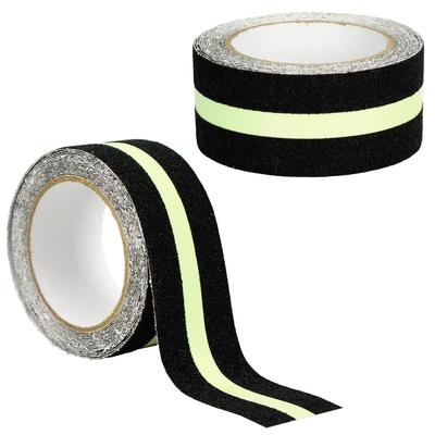 Set of 2 Luminous Prevents Power Durable for Parking Lots Anti-Slip Tapes, Falls, Outages, Darkness, Marking, Cuttable, Stairs,