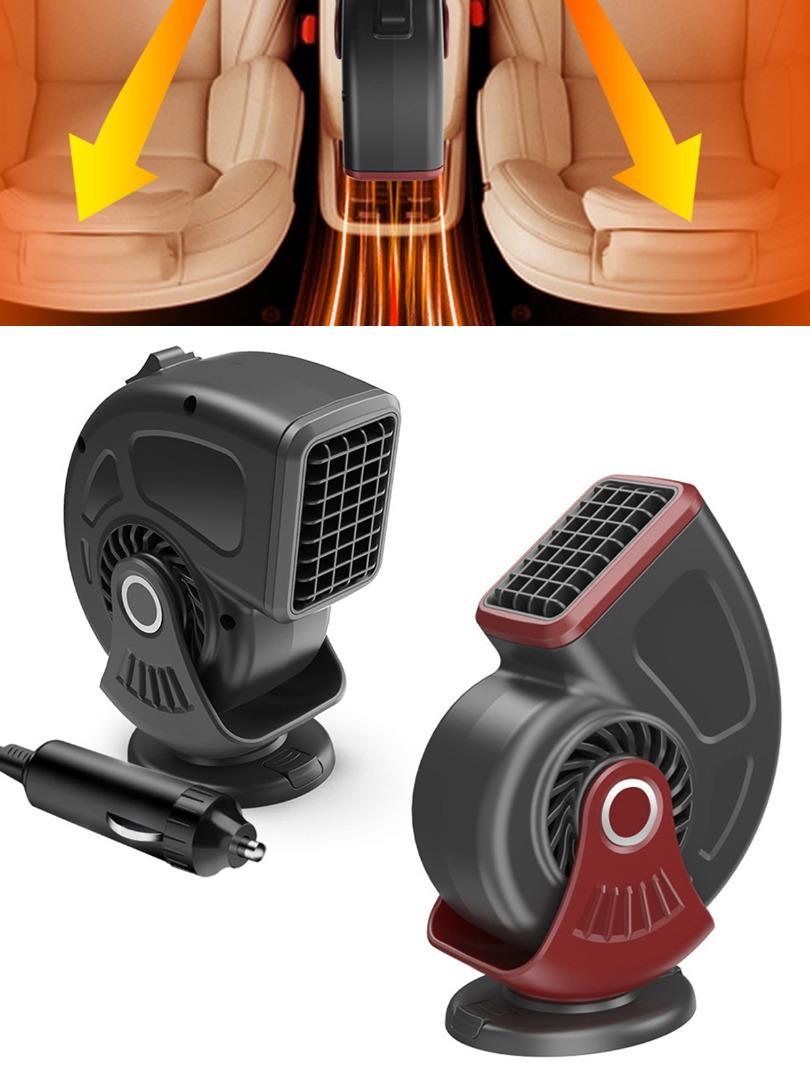 

Электрический автомобильный обогреватель Mayitr, 12 В, 150 Вт, вентилятор с быстрым нагревом, обогреватель, размораживатель на 360°, туманоуловитель