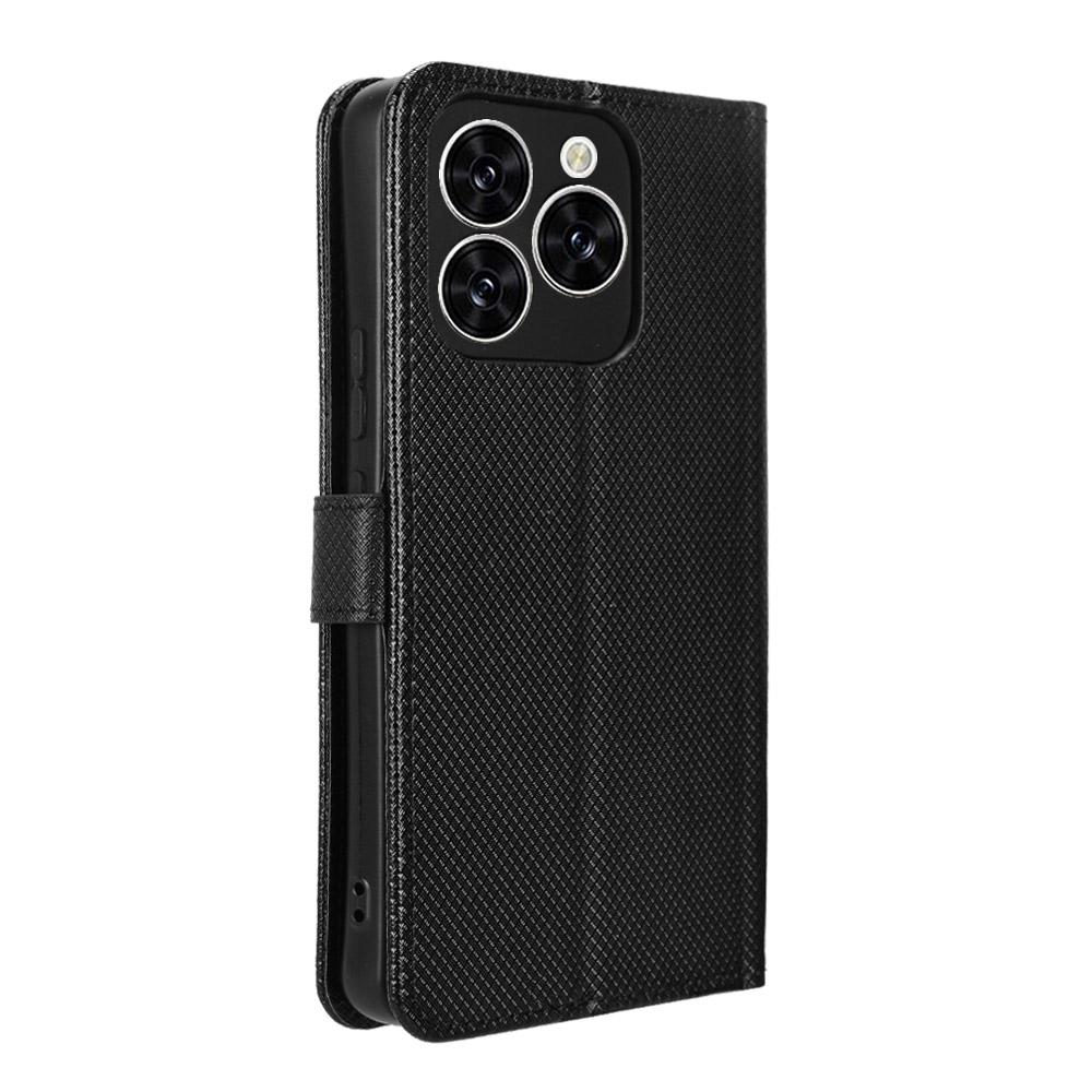 for Cubot Note 60 Wallet Case with Kickstand & Card Slots – Shockproof, Dustproof, Business Heavy Duty Flip Leather Diamond Cover