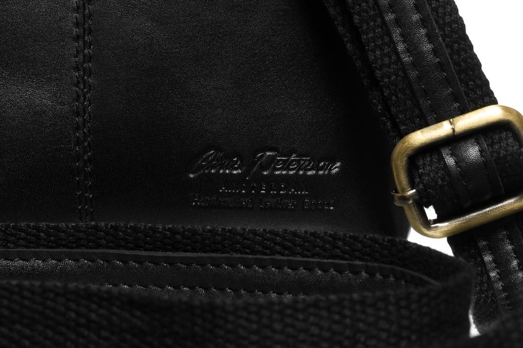 PTN 19004-TUM-0598 Zwarte Leren Tas