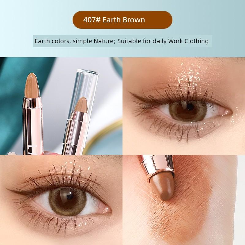 Li Jiaqi Recommend Genuine Goods Bean Bag Eyeliner Pen Double-Headed Smudger Crouching Silkworm Not Smudge Highlight Brightening One-Touch Molding