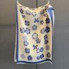 Autumn New Cashmere Tassel Scarf Women's Fashion Age-reducing Jacquard Scarf Warm and Thickened Large Shawl