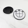 2PCS 82mm 74mm Car Front Hood Emblem Rear Boot Trunk Logo for BMW E30 E38 E39 E46 E60 E61 E90 X1 X3 X4 X5 X6 G20 E87 E60 E63 F01 EB1