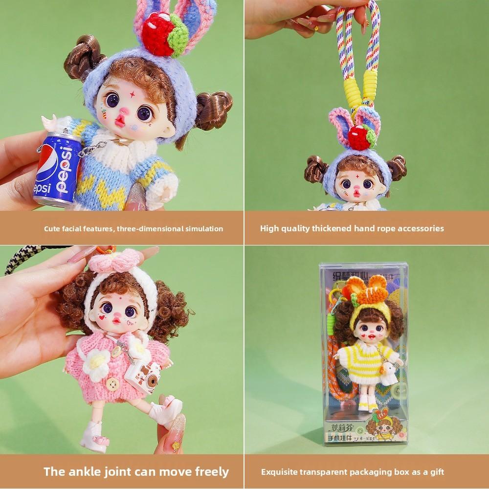 Dreamweaver Sweetheart Plush Doll With Short Pile Fabric For Gift Giving And Decoration