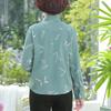 Women Shirt Fashion Floral Print Button Down Shirt Women Large Size Casual Lapel Long Sleeve Top Elegant Evening Gown