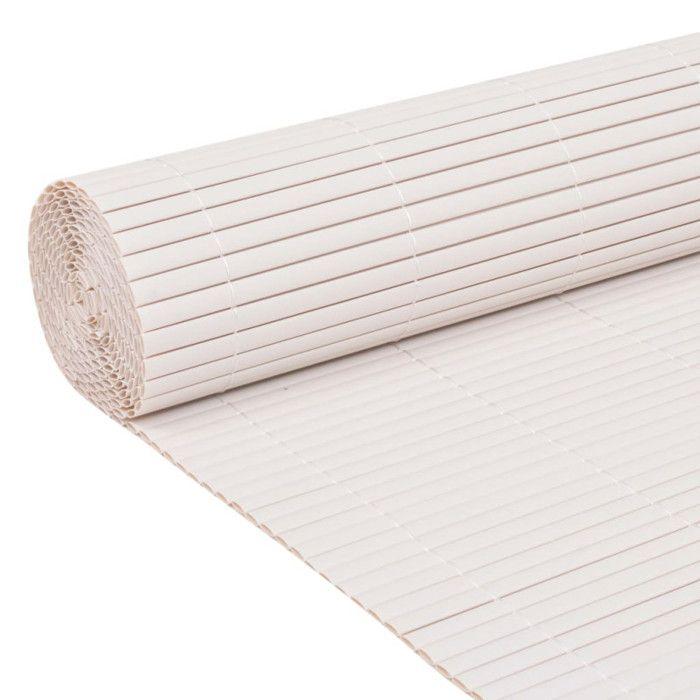 Clôture de jardin - vidaXL - Double face - 90 x 300 cm - PVC - Résistante aux intempéries