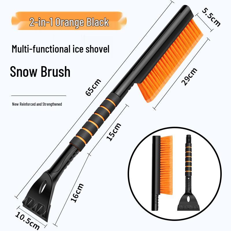 Car Snow Shovel & Scraper: Winter Tool for Glass De-icing & Snow Removal