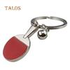Pingpong Bat Ball Table Tennis Racket Keychain Car Key Chain Decor Ring Gift Accessories
