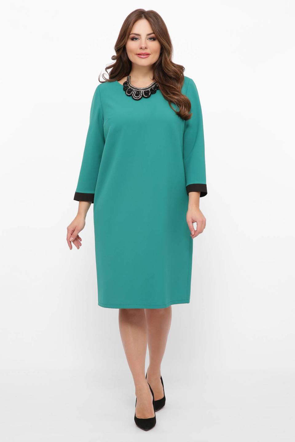 

Сукня з кольє Tatiana ЛЕНСІ 3XL бірюзовий