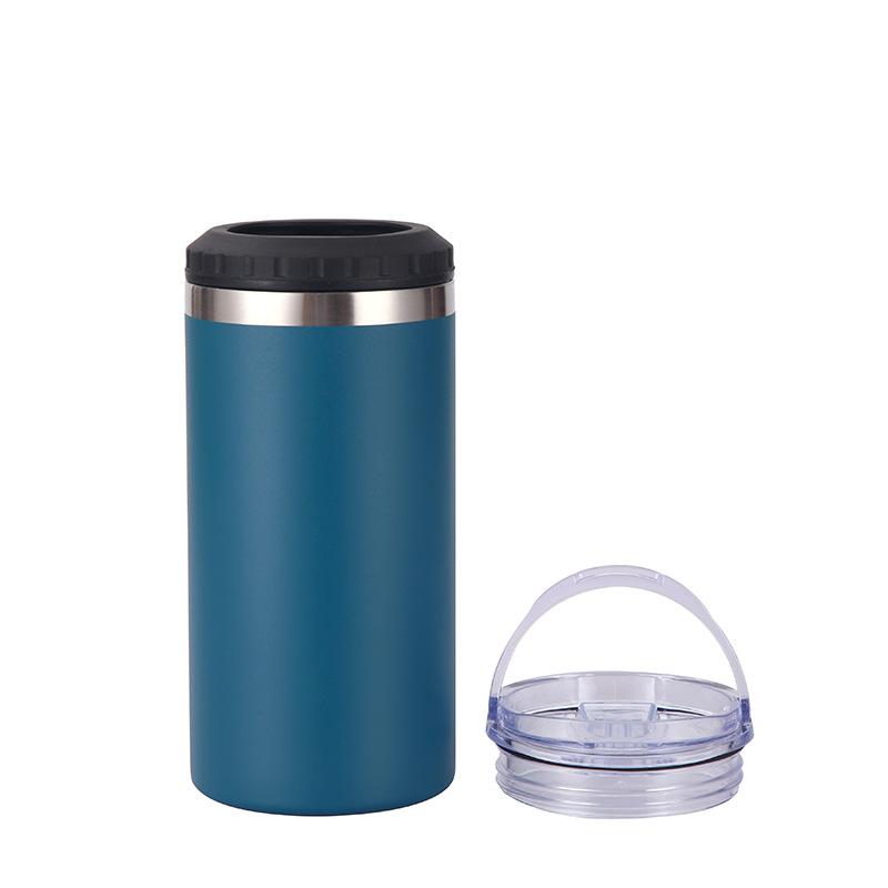 Cold Cola Can Double Cover Water Cup Car Straight Cup Multi-functional Portable Beer Cup