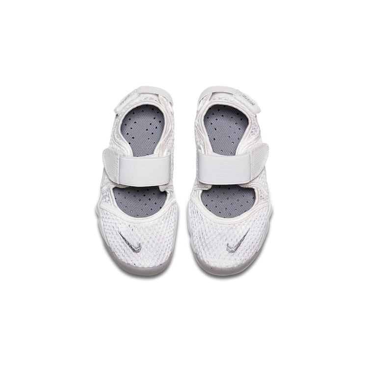 Nike Air Rift Comfortable And Trendy Breathable Sandal White Kids' 322359-111