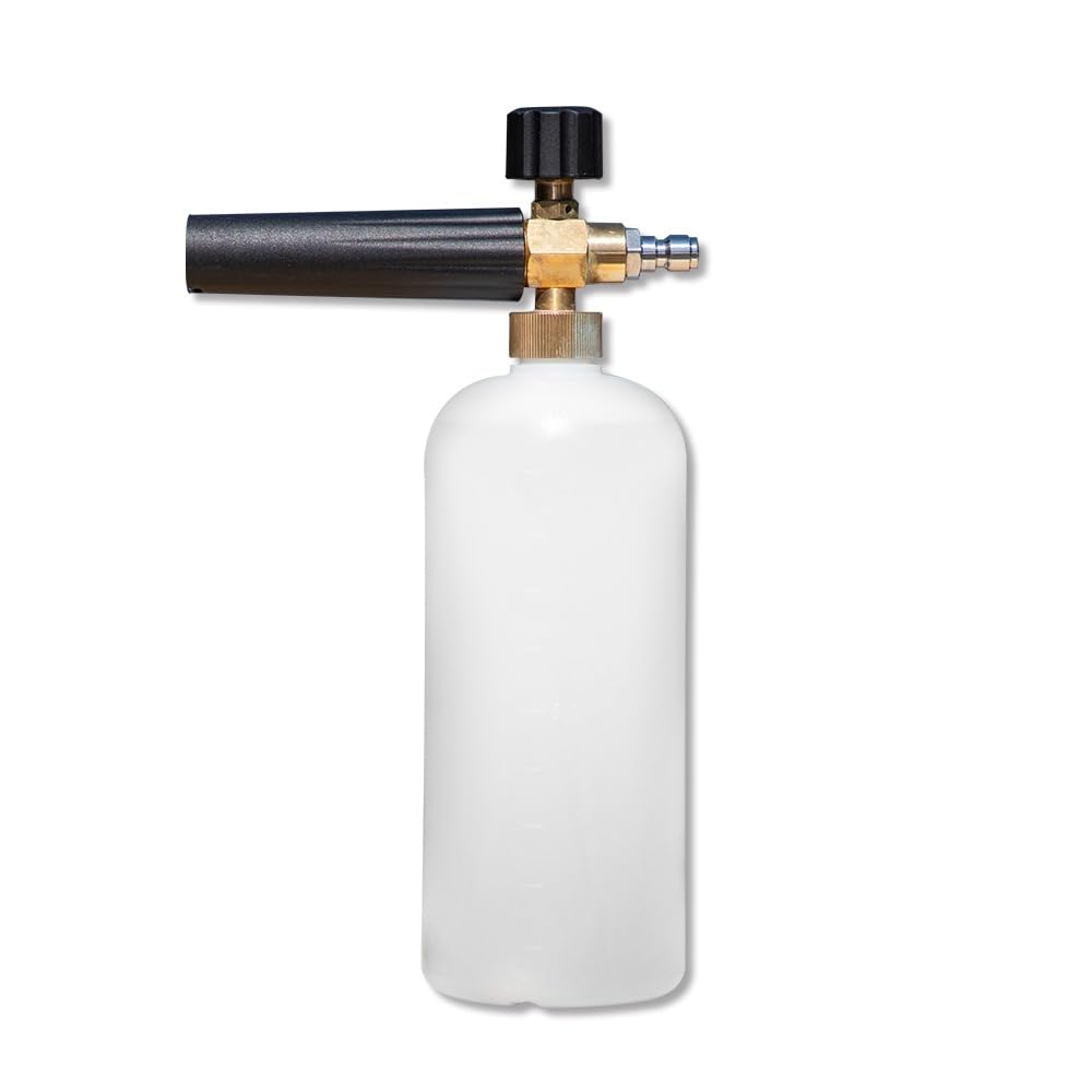 

YOURS y612-017-5 Car Wash Foam Gun, Single Item, For Hidaka High Pressure Washers, Attachment, [Foam gun only] чёрный