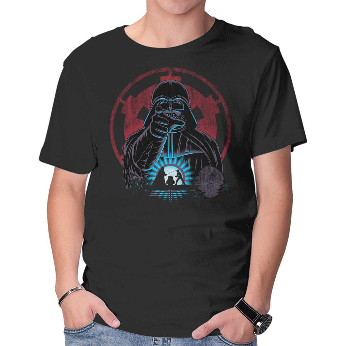 Unisex Crew Neck T-Shirt Ghost Hand Graphic Short Sleeve Casual Tee XXXXL