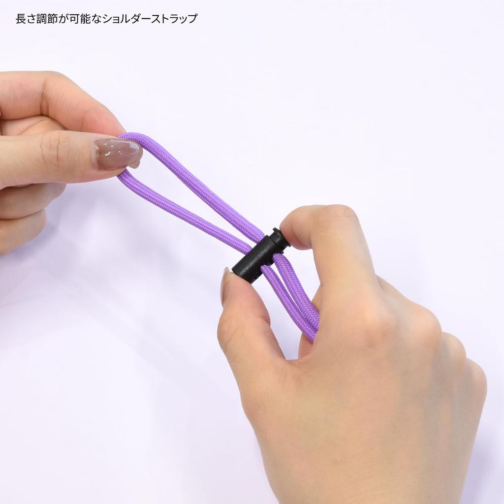 Gourmandies Chiikawa IIIpocket Clear Smartphone Pouch, Flying Squirrel Design (CK-72D)