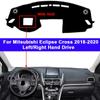 2 schichten Auto Auto Innen Dashboard Abdeckung Dash Matte Teppich Teppich Für Mitsubishi Eclipse Kreuz 2018 2019 2020 Sonnenschutz anti-slip Pad