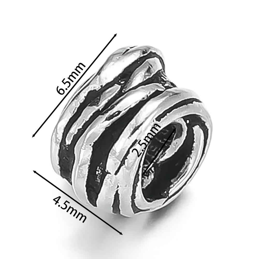 1pcs/lot 925 Sterling Silver Various Shape Silver Color Beads For DIY Jewelry Necklace Bracelets Making Supplies Accessories