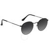 Ray Ban Round Flat Lenses Grey Gradient Unisex Sunglasses Rb3447n 002 71 50