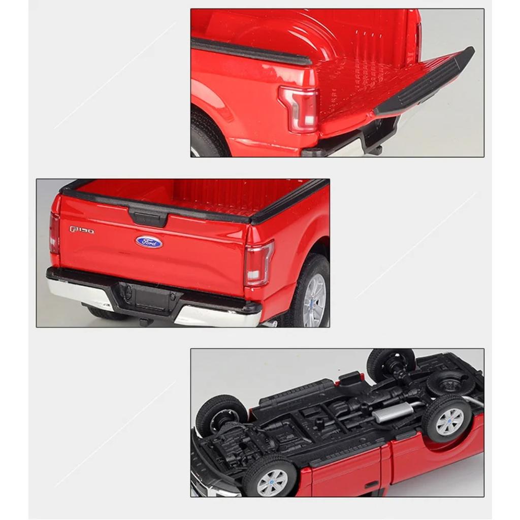 Welly 1/24 2015 Ford F150 Cabine Simples Picape Modelo de Carro em Liga Metálica Diecasts Brinquedo de Metal Veículos Off-road Modelo de Carro Simulação Presente para Crianças
