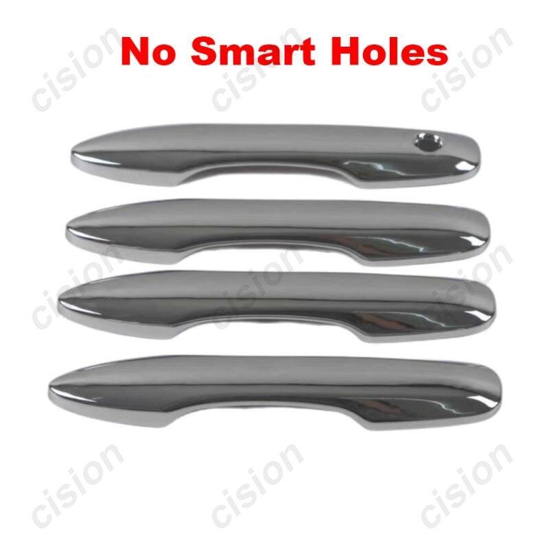 Carbon Fiber Chrome Car Door Handle Bowl Cup Protective Cover Trim Cap Sticker Protector For Toyota Corolla Altis E210 -